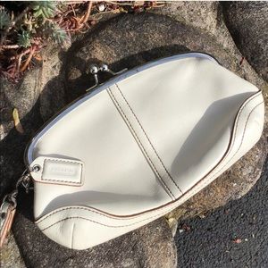 Coach Leather Wristlet